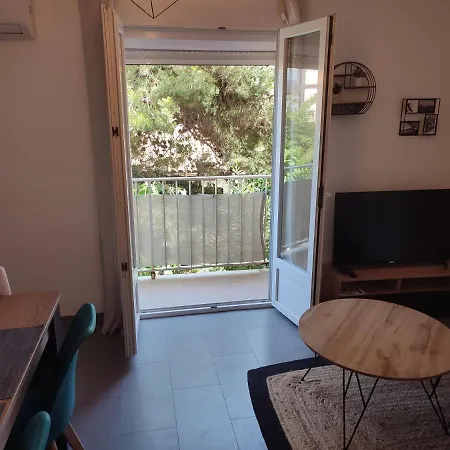 T3 45m2, Cap D'adge,secteur Falaise,4-6 Pers, Clim, Fibre - Wifi, 100m アグド
