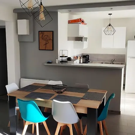 T3 45m2, Cap D'adge,secteur Falaise,4-6 Pers, Clim, Fibre - Wifi, 100m