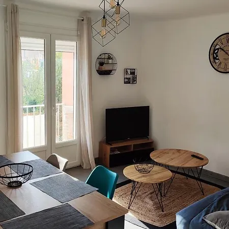 T3 45m2, Cap D'adge,secteur Falaise,4-6 Pers, Clim, Fibre - Wifi, 100m アグド